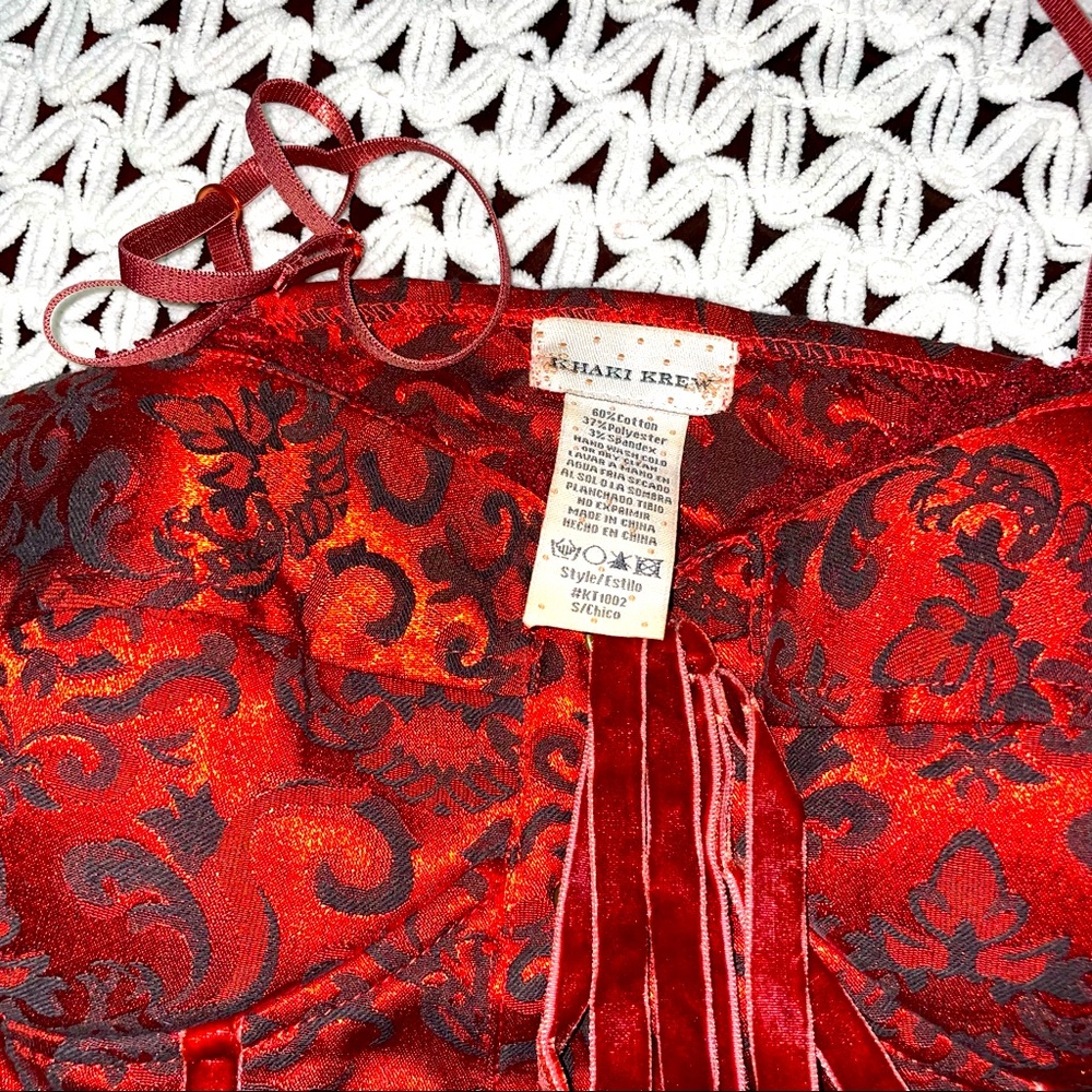 Red Corset - Picture 3 of 3